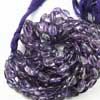 Natural Amethyst Smooth Polished Oval Beads Strand Length 6 Inches and Size 10mm to 14mm approx. 